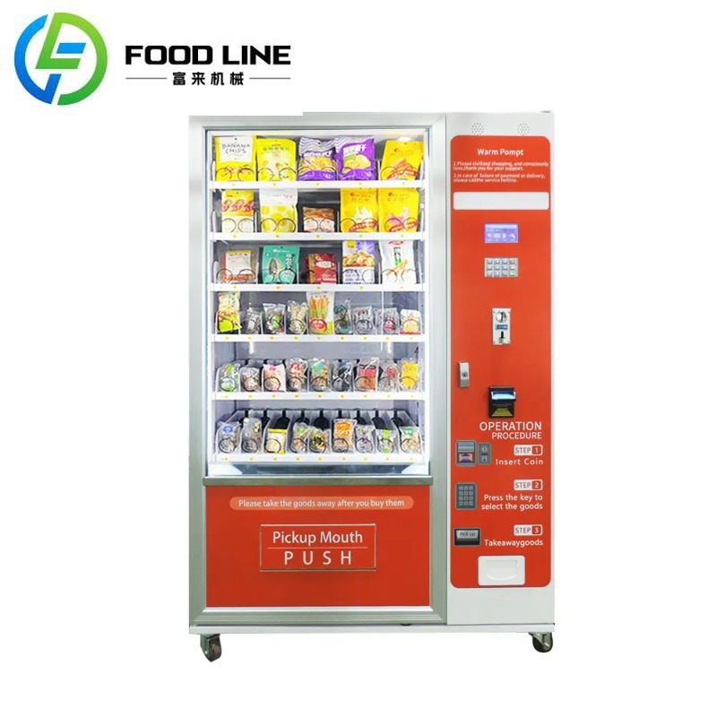 Food Snacks Drinks - Distributore Automatico Personalizzato di Snack e