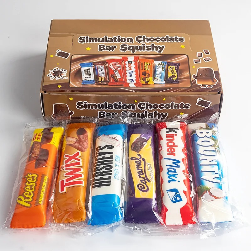 Food Grocery Snacks - 1/4 Pezzi di Giocattoli Squishy a