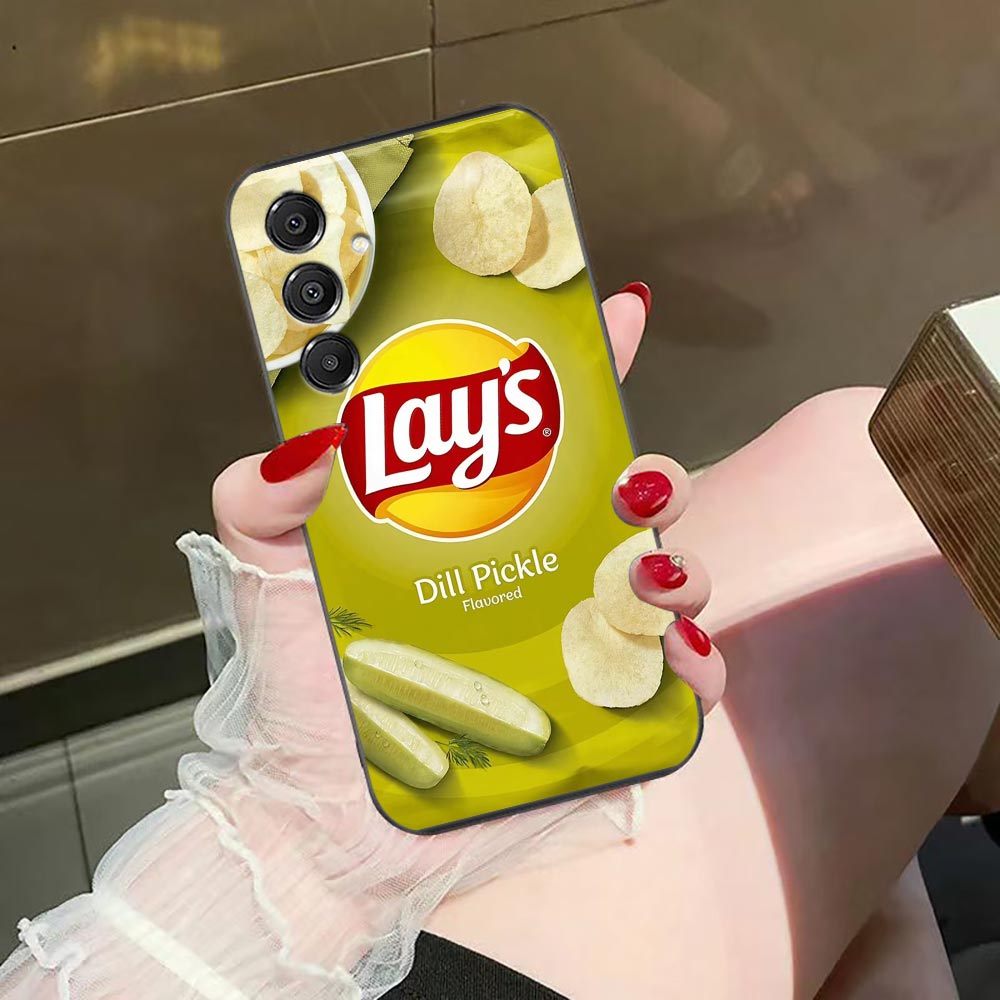 Food Snacks Quotes - Cover per telefono a tema patatine