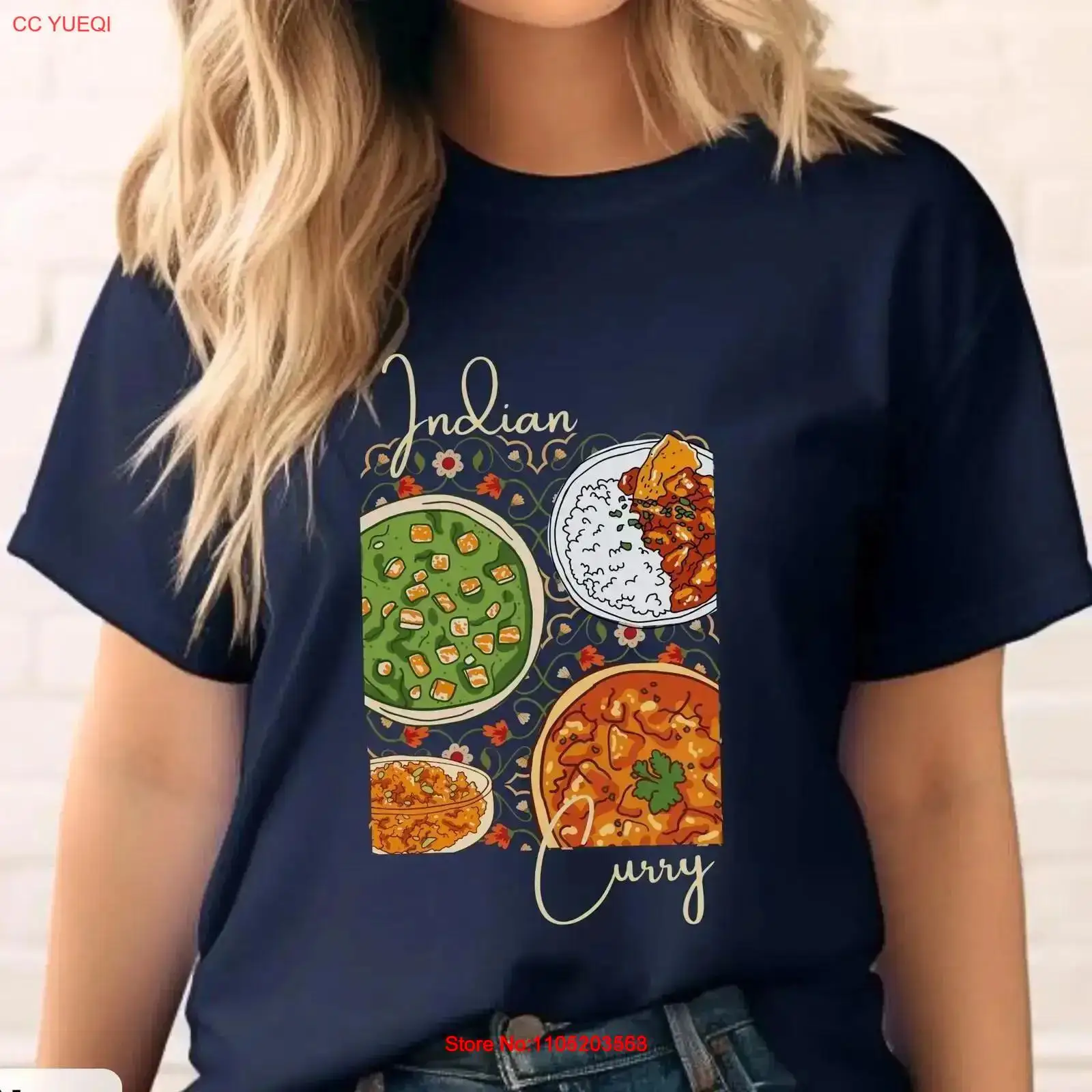 Food Snacks Indian - Indiano Curry ArT T Shirt Burro