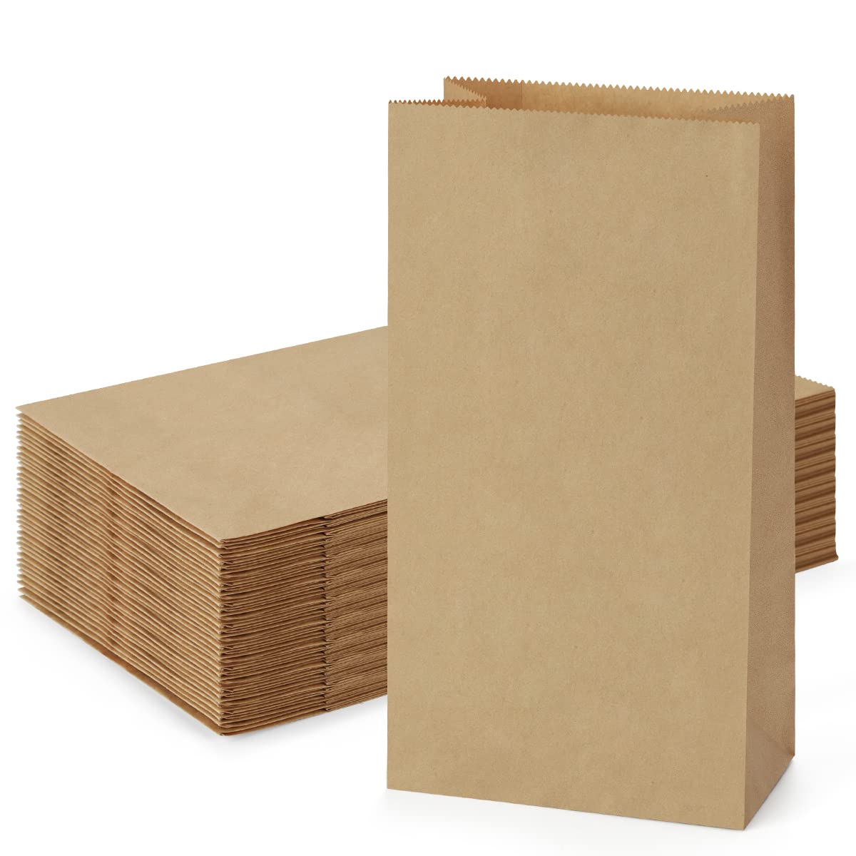 Food Grocery Snacks - 50/100 pezzi di sacchetti di carta