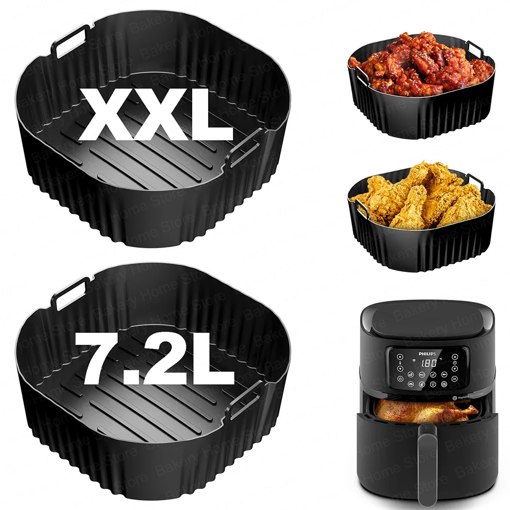 Philips Air Fryer Airfryer Xxl - Stampo in silicone per friggitrice ad