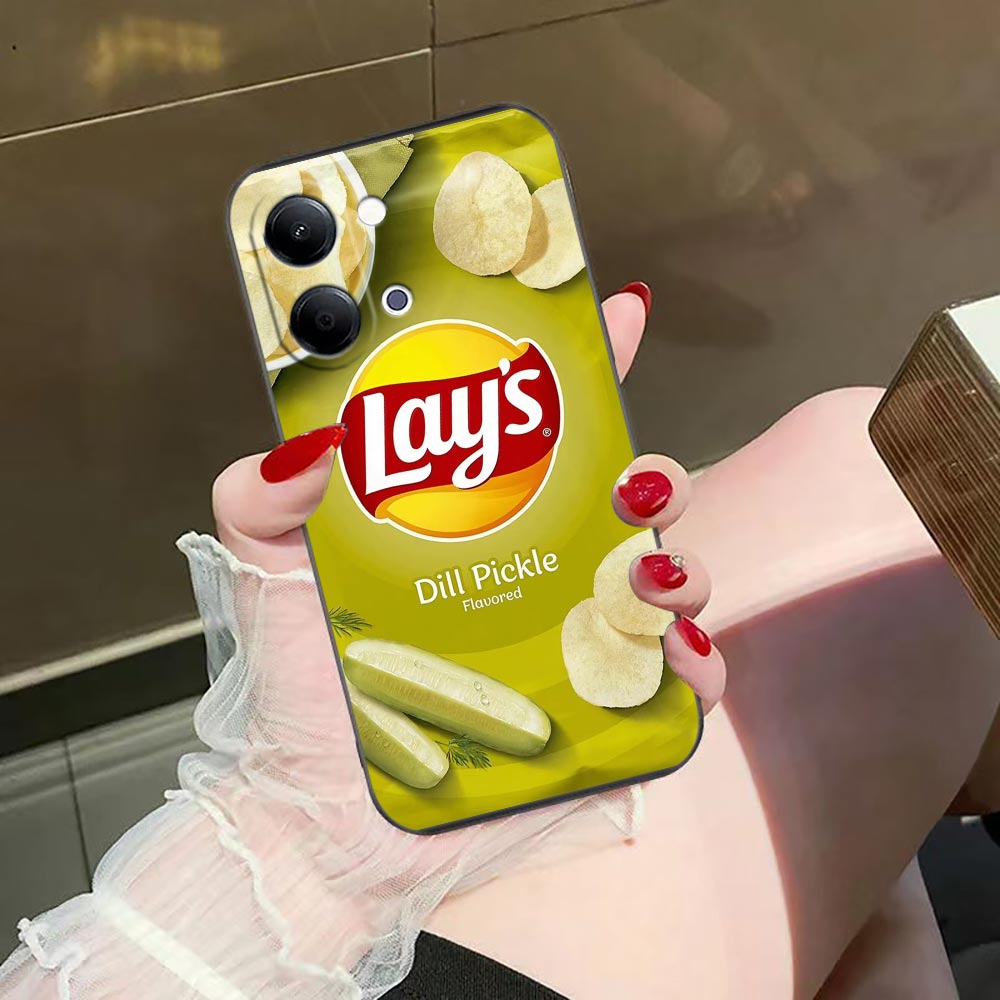 Food Snacks Quotes - Cover per telefono VIVO Y400 Y04