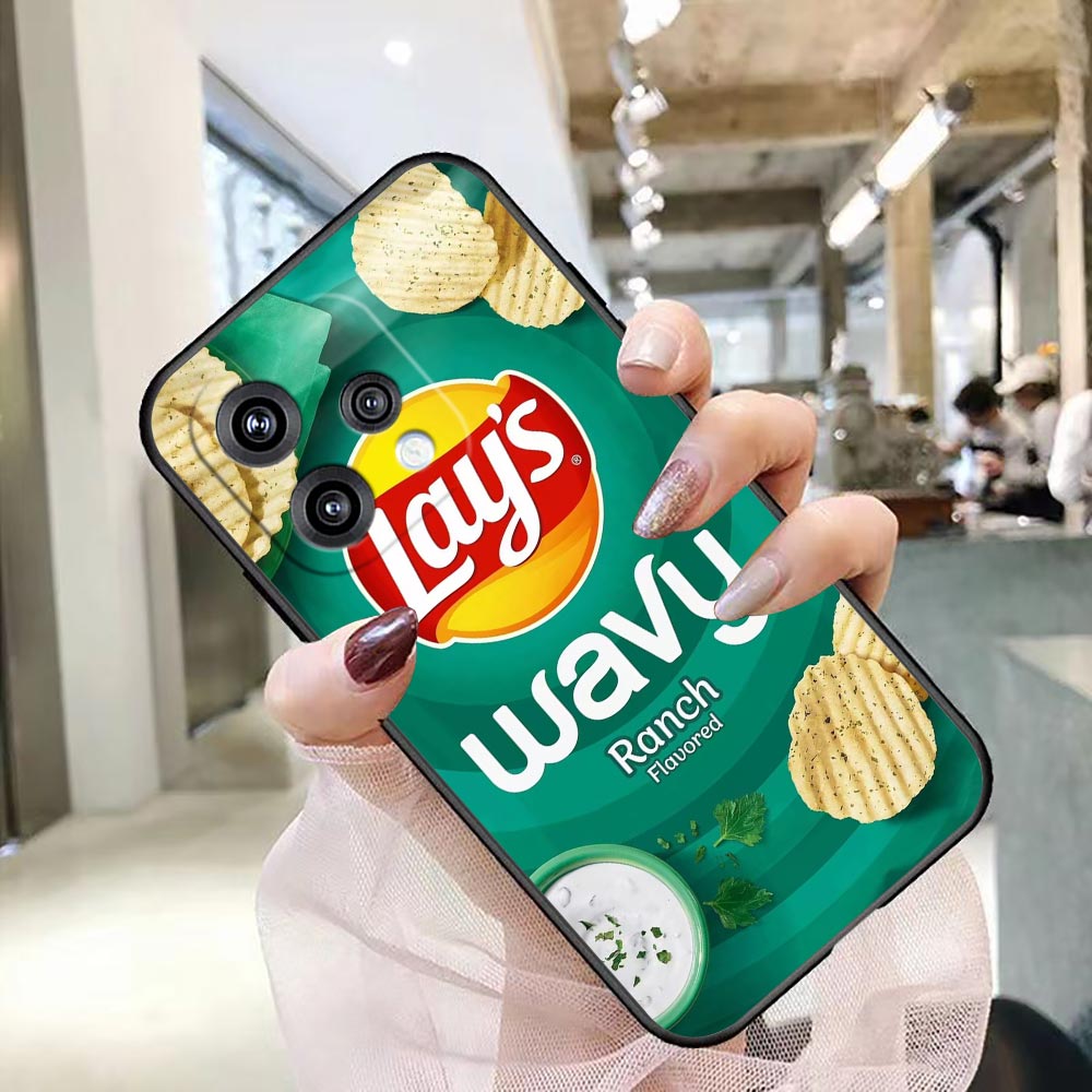 Cover per telefono per OPPO RE - Food Snacks Quotes recensione e prezzo