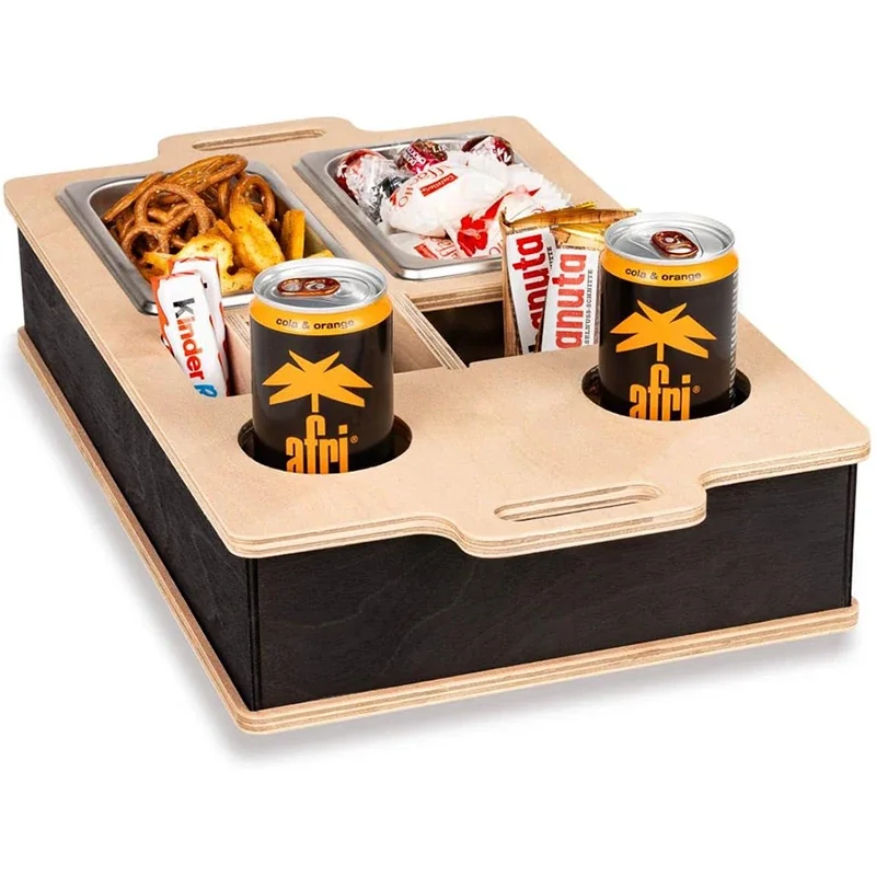Vassoio rettangolare in bambù  - Food Snacks Drinks recensione e prezzo