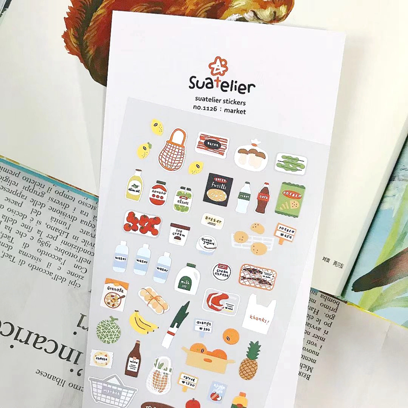 Suatelier N.1126 Adesivo “Mark - Korean Food Snacks recensione e prezzo