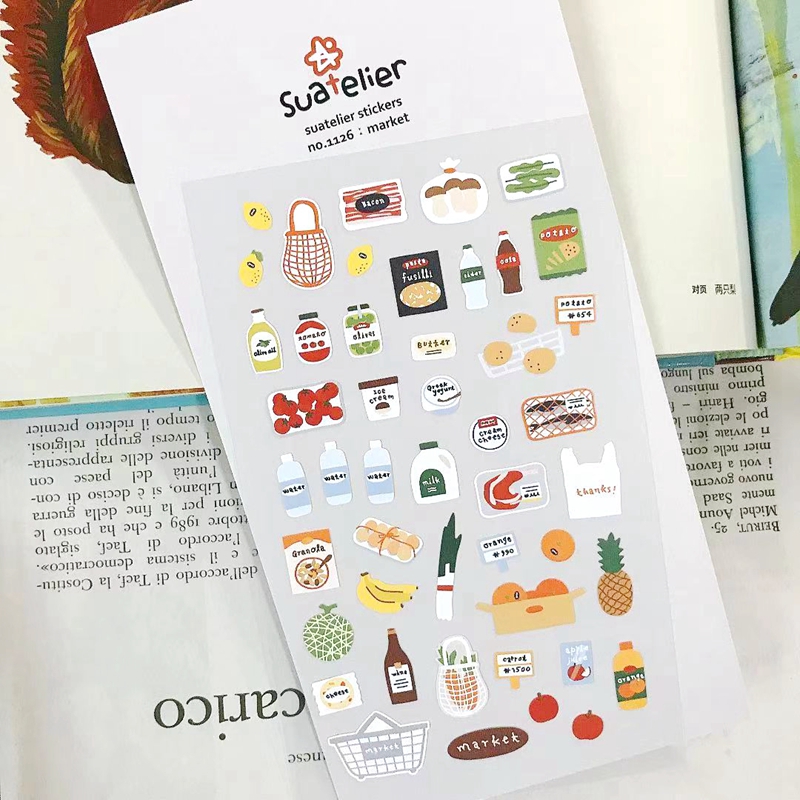 Suatelier N.1126 Adesivo “Mark - Korean Food Snacks recensione e prezzo
