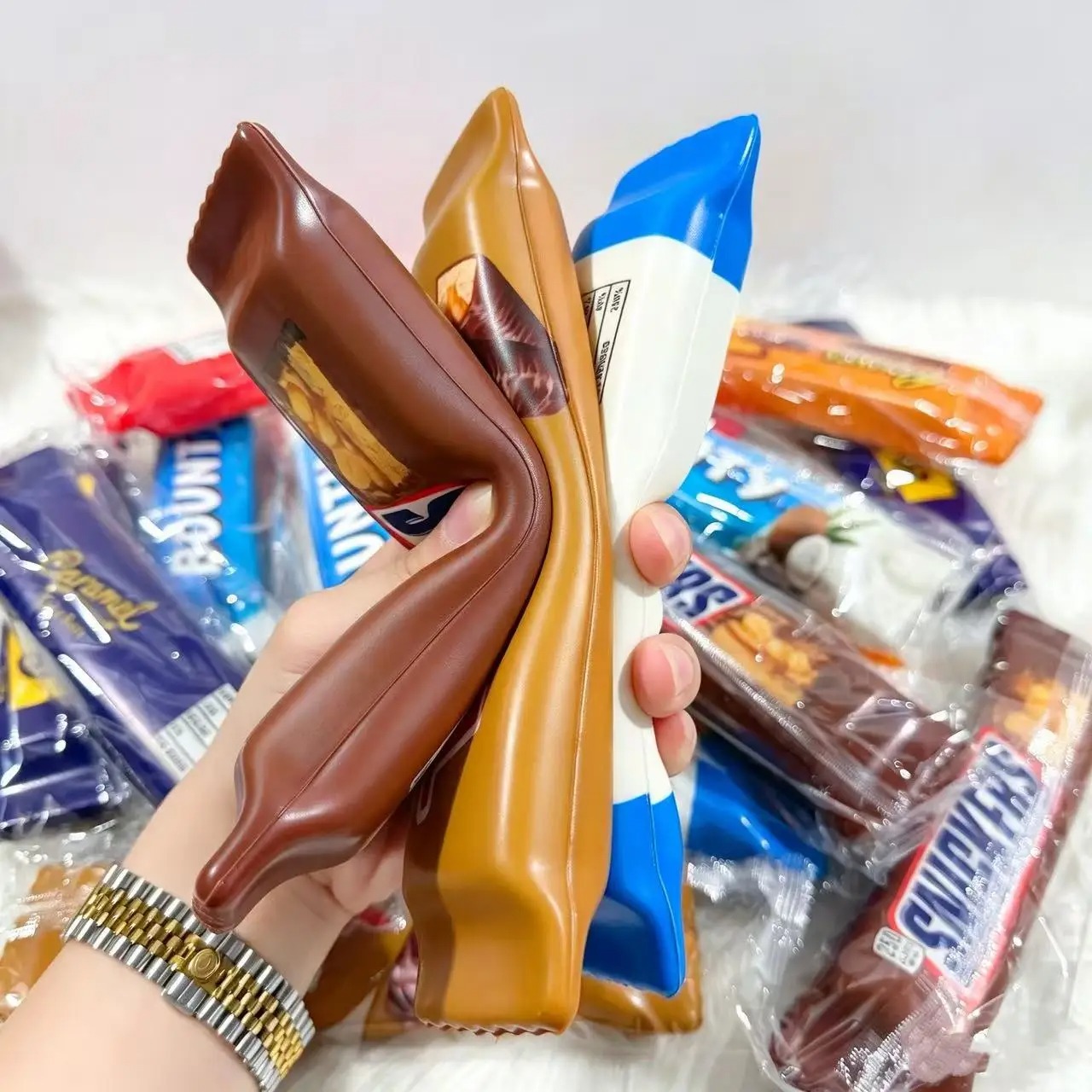 1/4 Pezzi di Giocattoli Squish - Food Grocery Snacks recensione e prezzo
