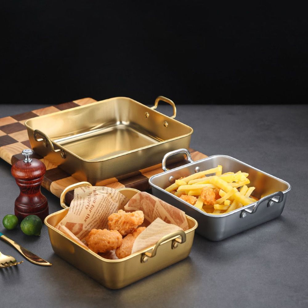 Vassoi Quadrati in Acciaio Ino - Korean Food Snacks recensione e prezzo