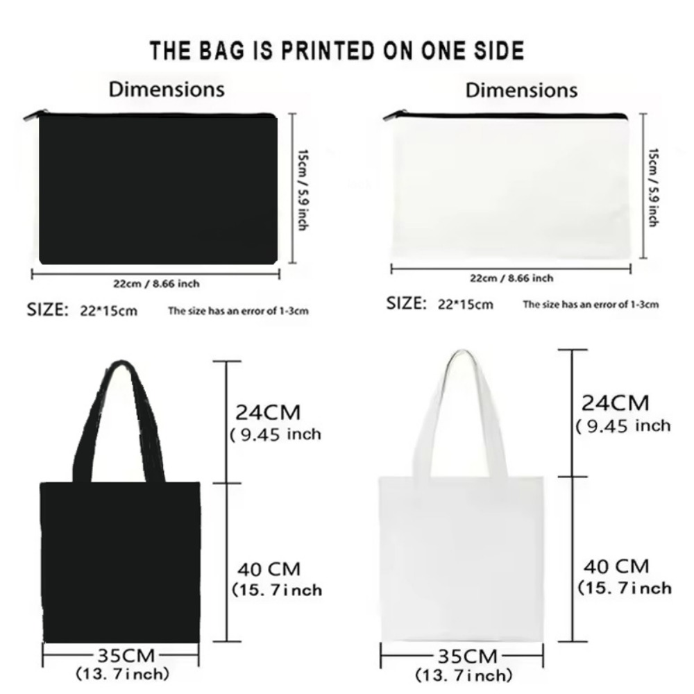 Borsa tote in tela con stampa  - Food Grocery Snacks recensione e prezzo
