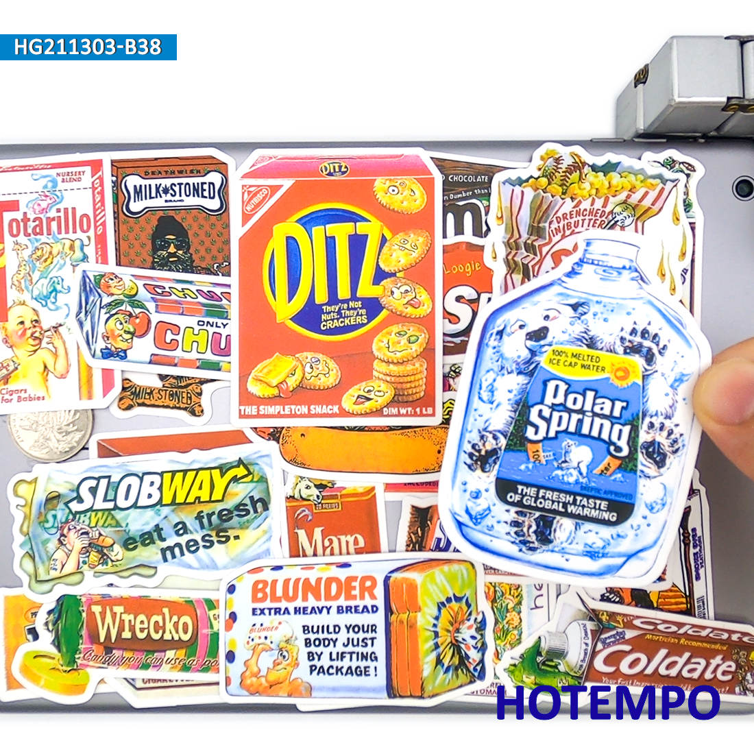 38 pezzi, Snack Bevande Adesiv - Food Snacks Drinks recensione e prezzo
