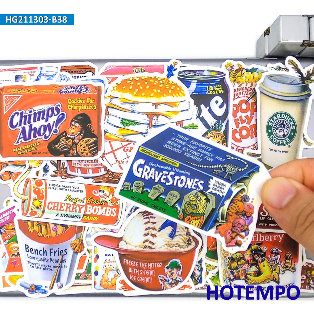 38 pezzi, Snack Bevande Adesiv - Food Snacks Drinks recensione e prezzo