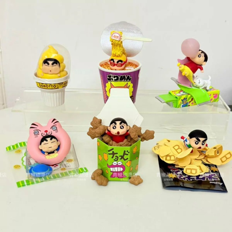 RE-MENT Crayon Shin-chan Gorot - Food Snacks Packaging recensione e prezzo