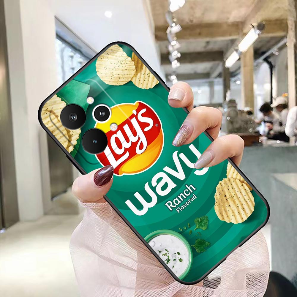 Cover per telefono per OPPO Re - Food Snacks Quotes recensione e prezzo