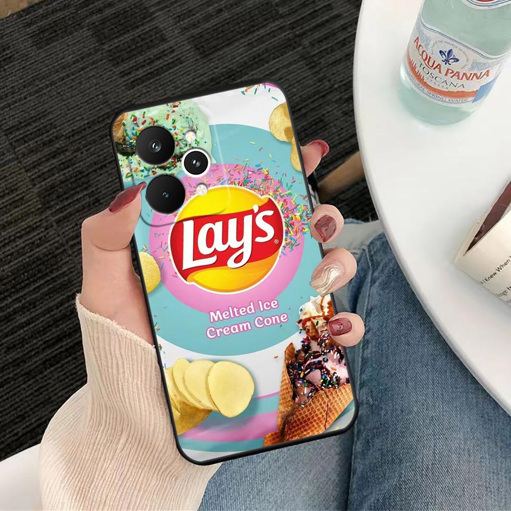 Cover per telefono per OPPO Re - Food Snacks Quotes recensione e prezzo