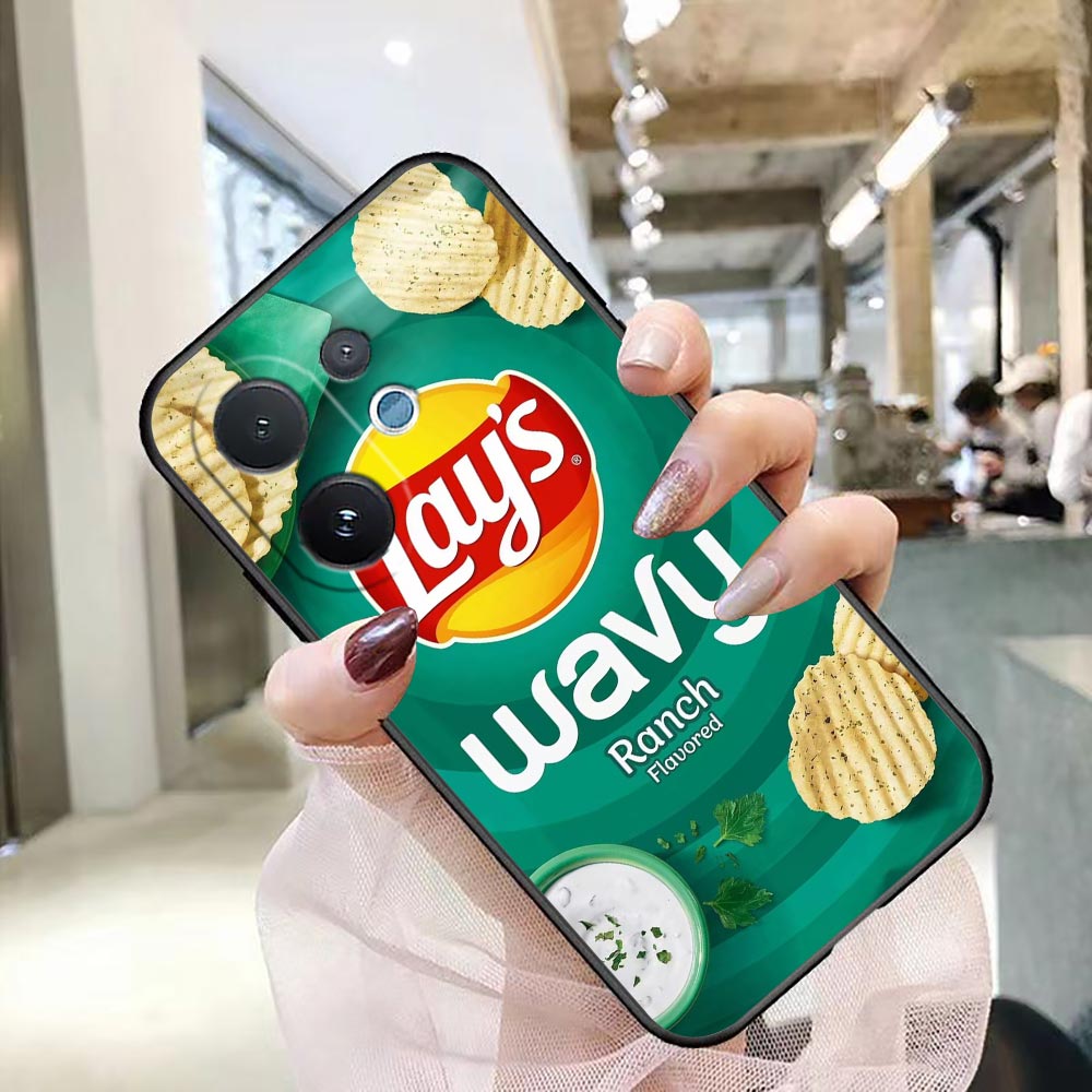 Cover per telefono per VIVO V7 - Food Snacks Quotes recensione e prezzo